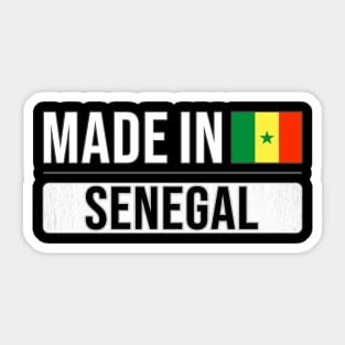 Made In Senegal - Gift for Senegalese With Roots From Senegal Sticker